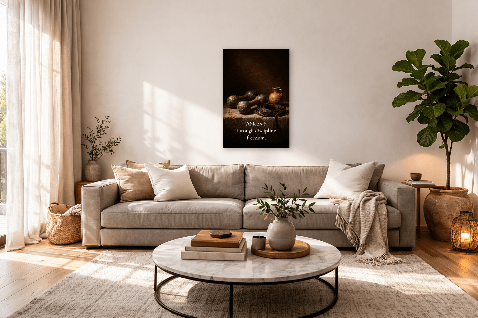 Άσκησις - Στωική Πειθαρχία & Πρακτική Καλλιτεχνικό Εκτύπωμα - Στωική Τοιχογραφία - 3