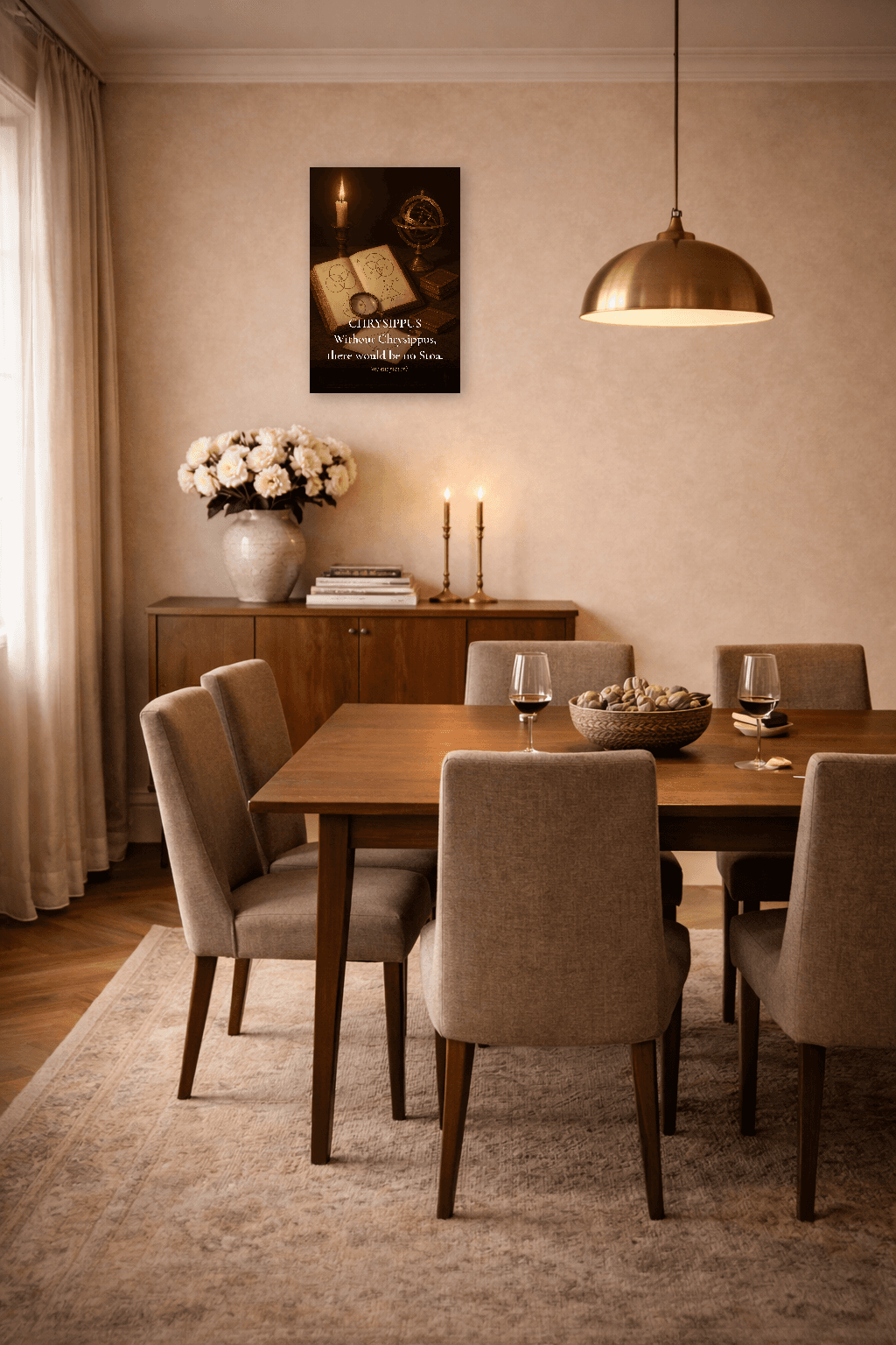 Cleanthes - Imn către Zeus Arta Filosofiei Stoice - Artă de Perete Stoic - 7