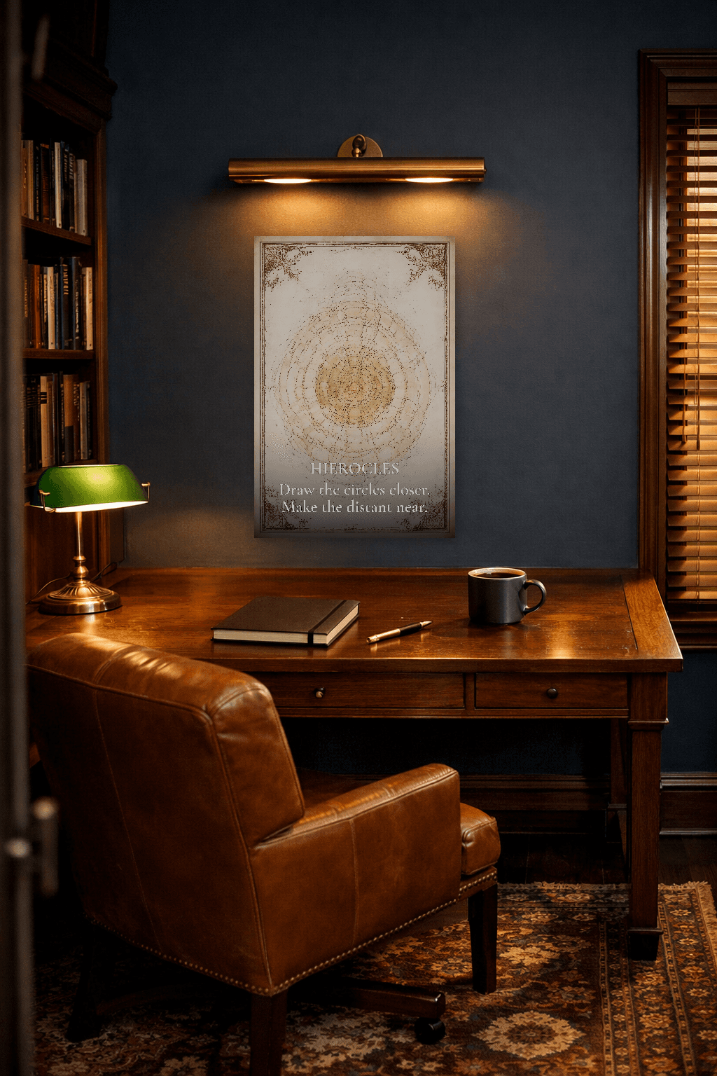 Hierokles - Kręgi Troski Stoicka Filozofia Druk - Stoicka Sztuka Ścienna - 2