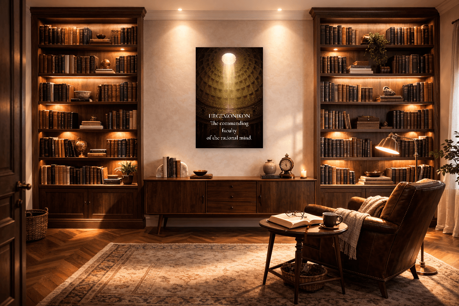 Hegemonikon - A Razão Dominante Arte Estoica - Arte de Parede Estoica - 6