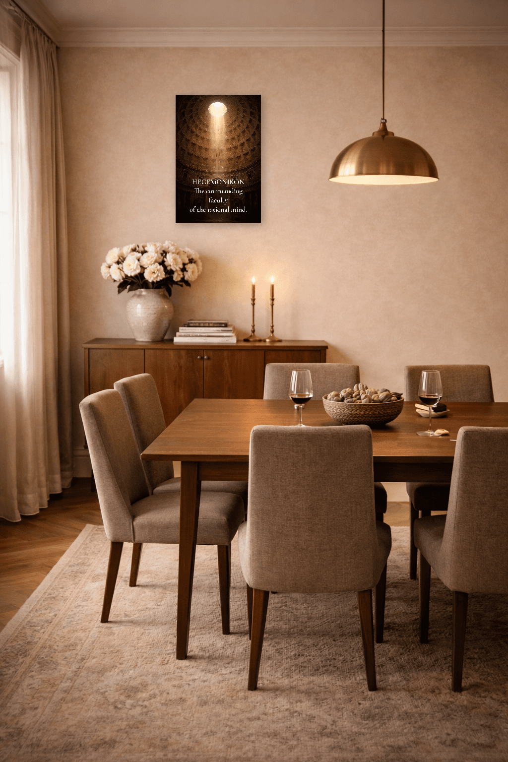 Hegemonikon - A Razão Dominante Arte Estoica - Arte de Parede Estoica - 7