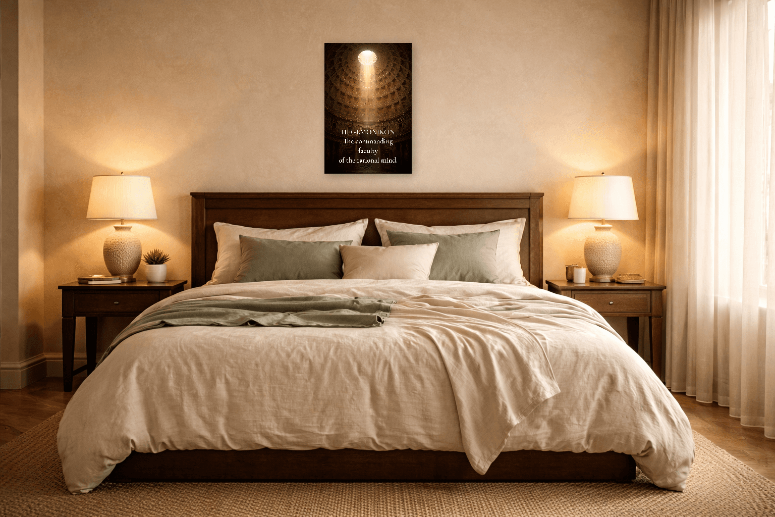 Hegemonikon - A Razão Dominante Arte Estoica - Arte de Parede Estoica - 5