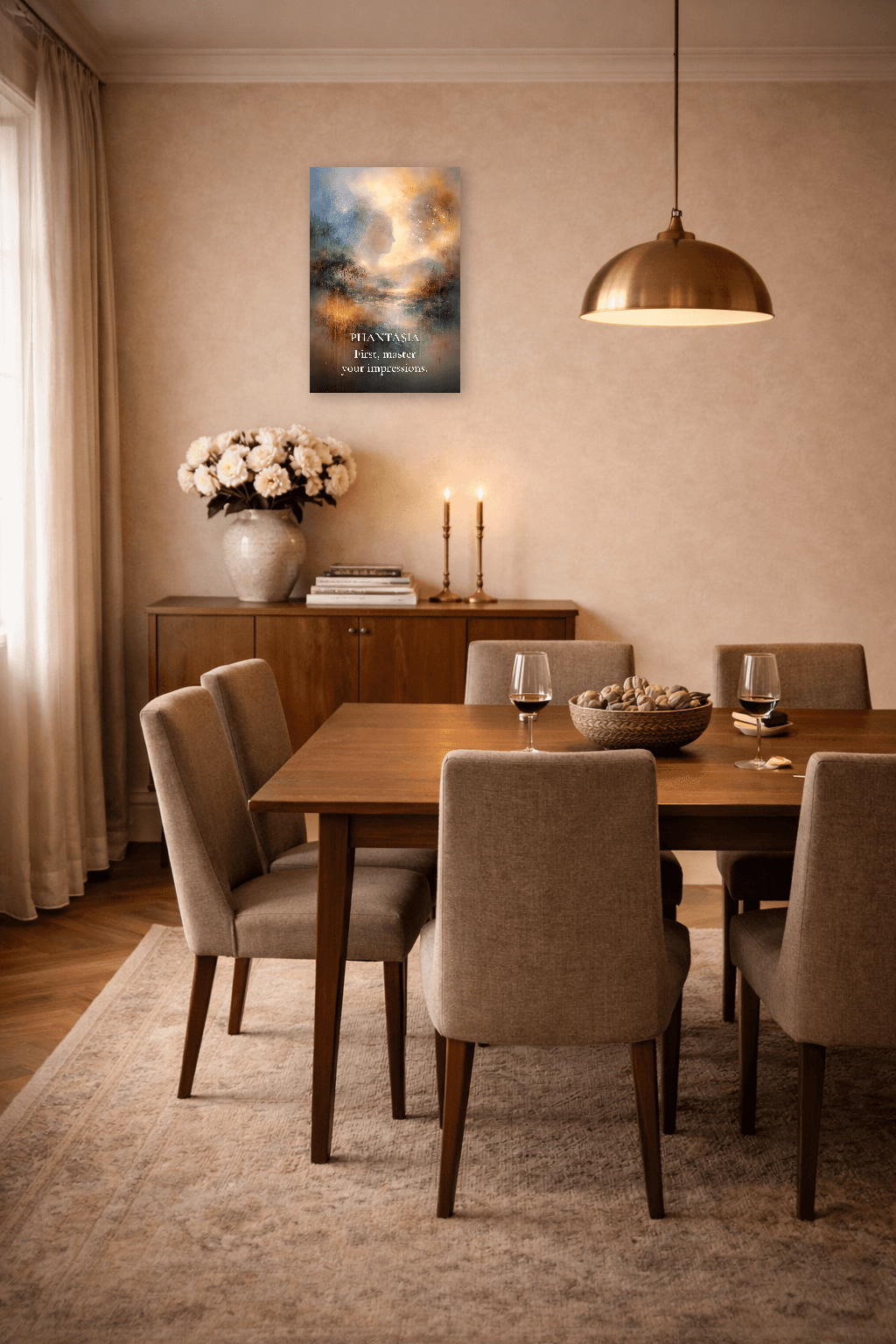 Phantasia - Art de la Théorie Stoïcienne des Impressions - Art Murale Stoïcien - 7