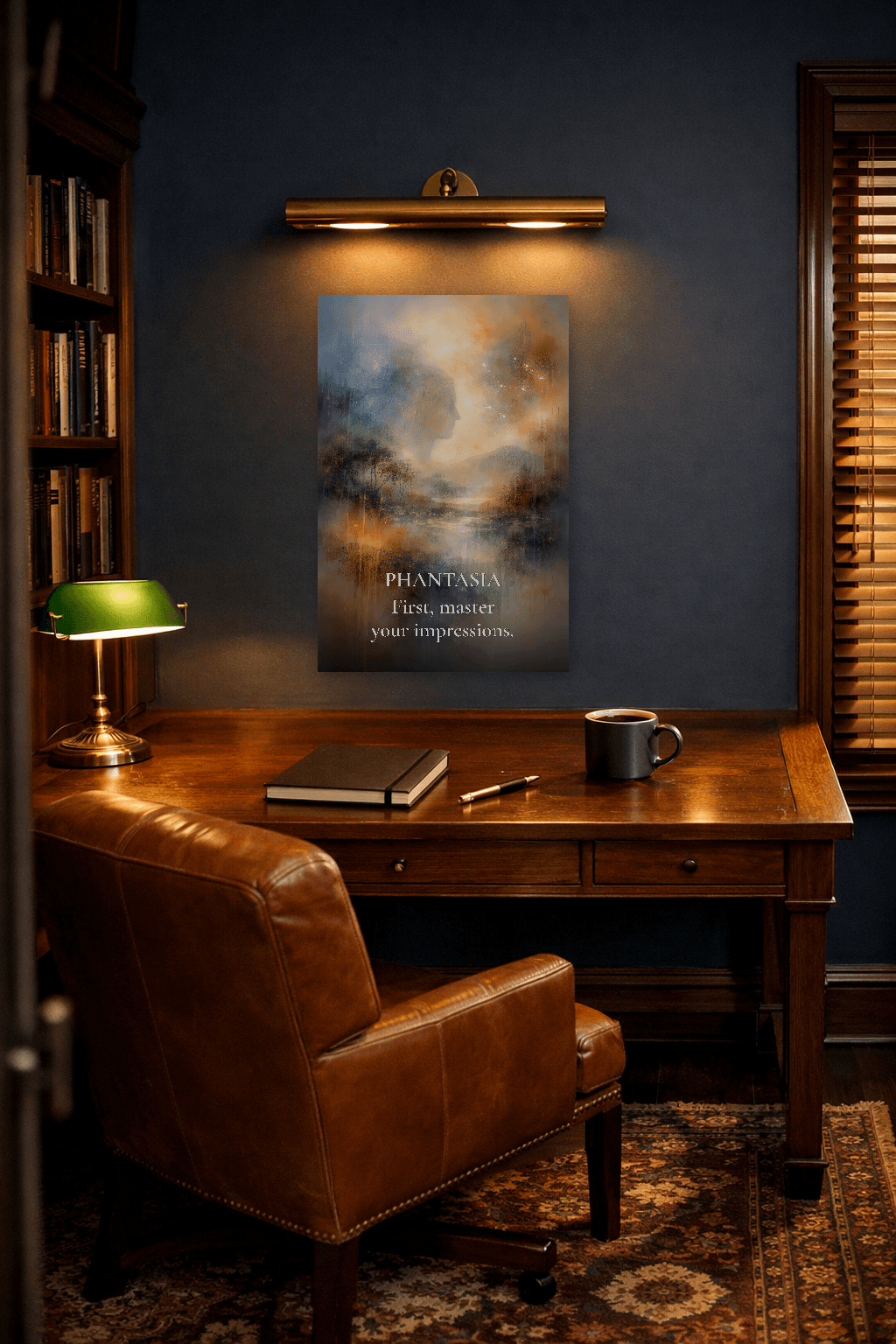 Phantasia - Art de la Théorie Stoïcienne des Impressions - Art Murale Stoïcien - 2