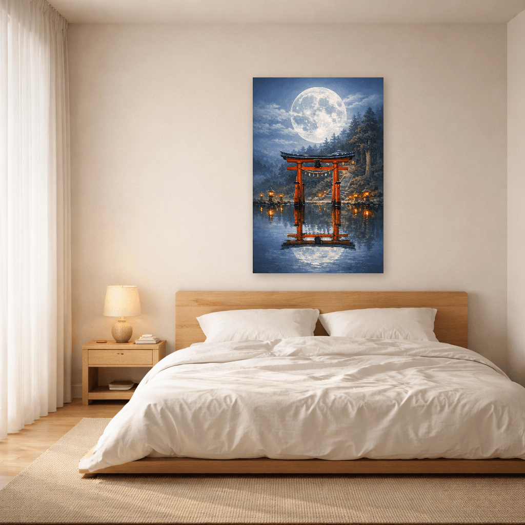 Tempus Fugit - Stoic Meditation on Time - Stoic Wall Art - Room Scene 3