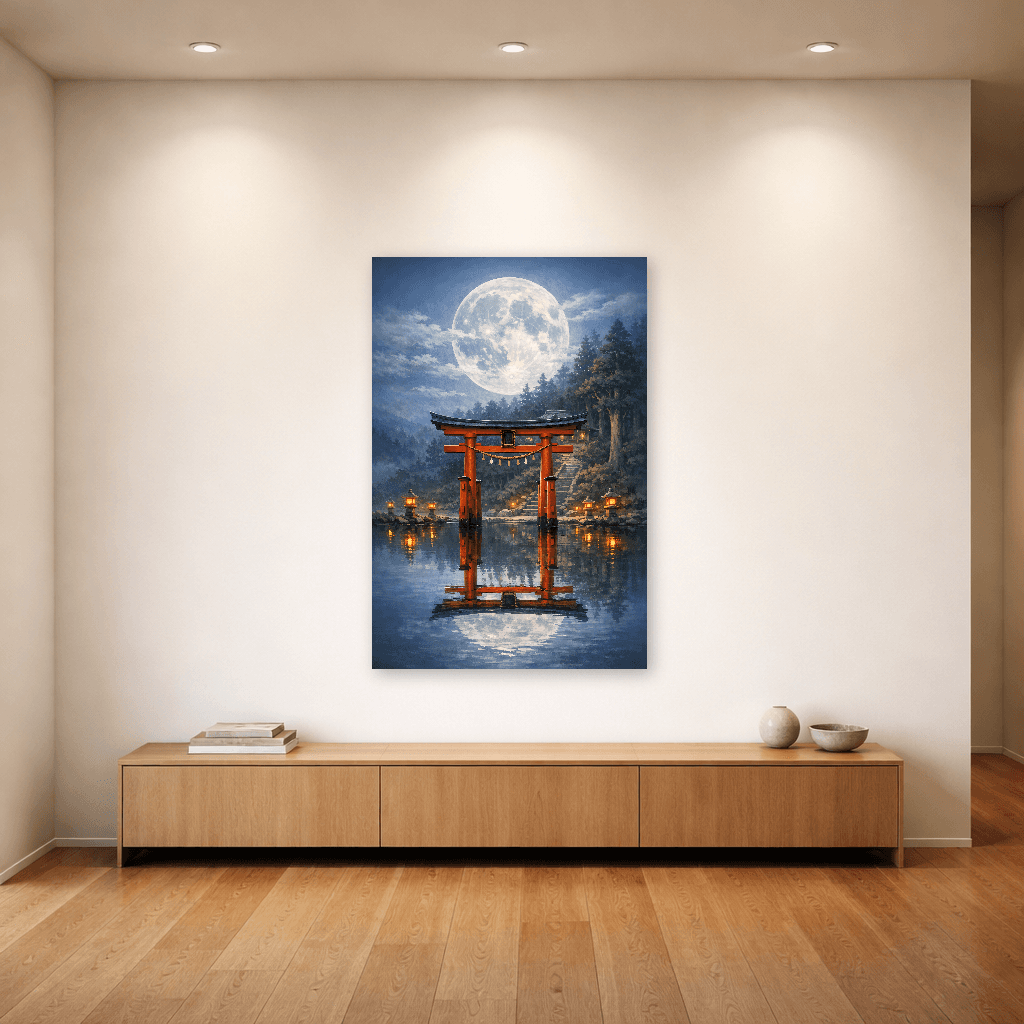 Tempus Fugit - Stoic Meditation on Time - Stoic Wall Art - Room Scene 4