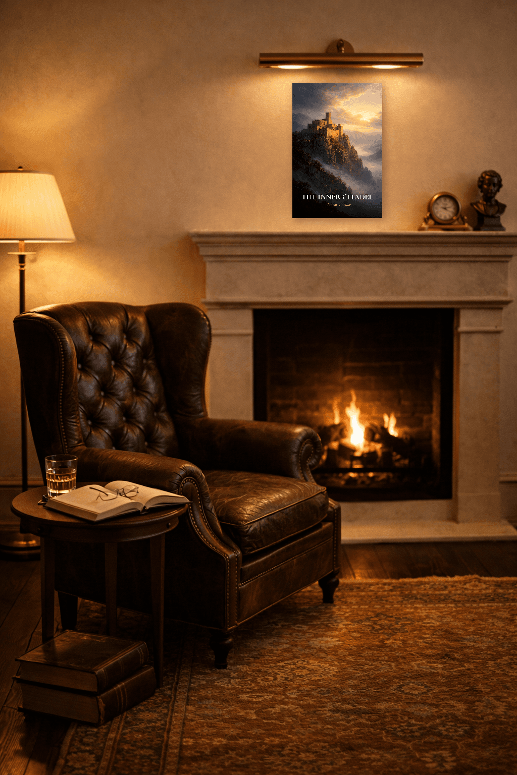 A Cidadela Interior - Arte Estóica de Marcus Aurelius - Arte de Parede Estóica - 4