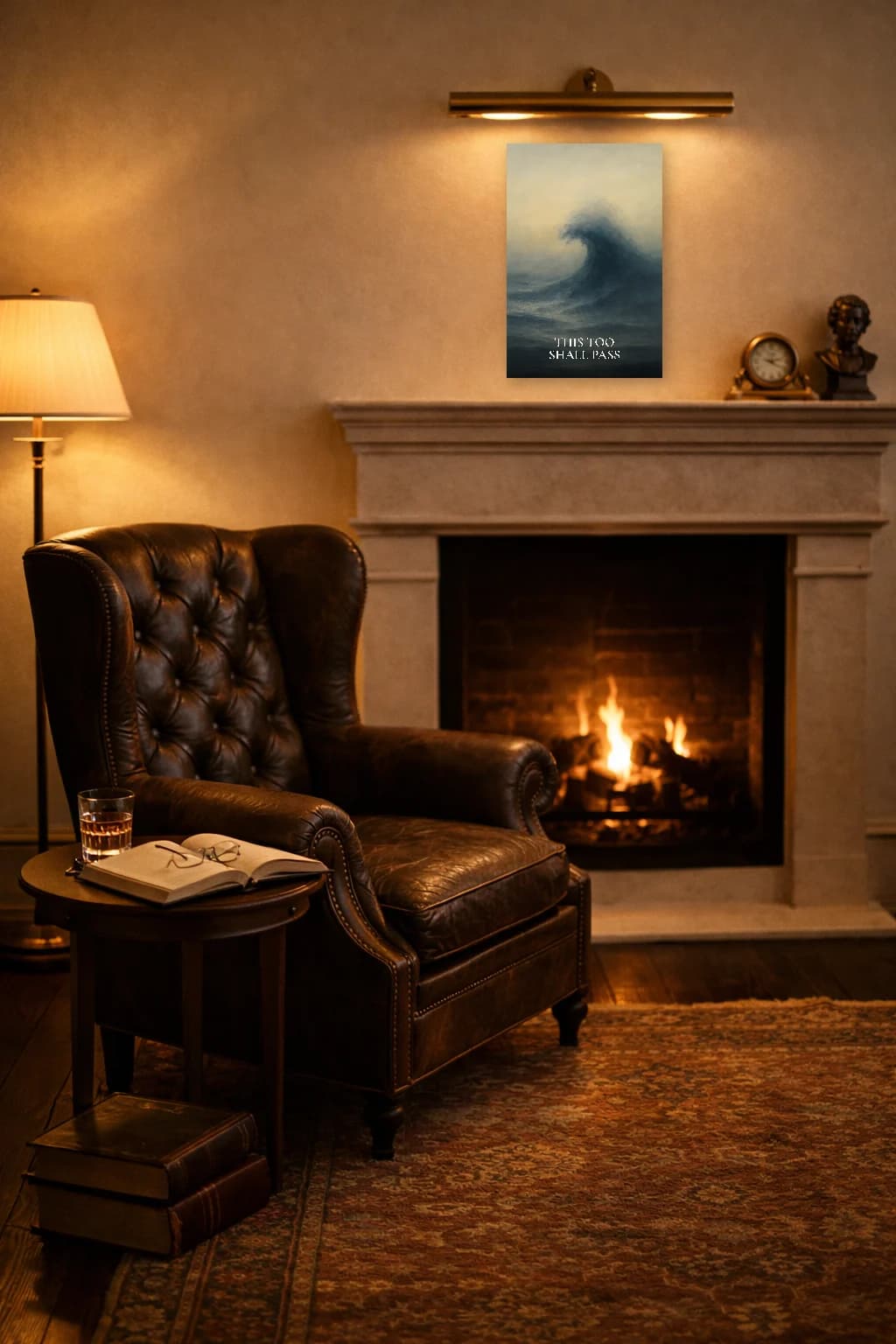 Αυτό Θα Περάσει - Τοίχος Τέχνης Στοϊκής Απραξίας - Room Scene 2