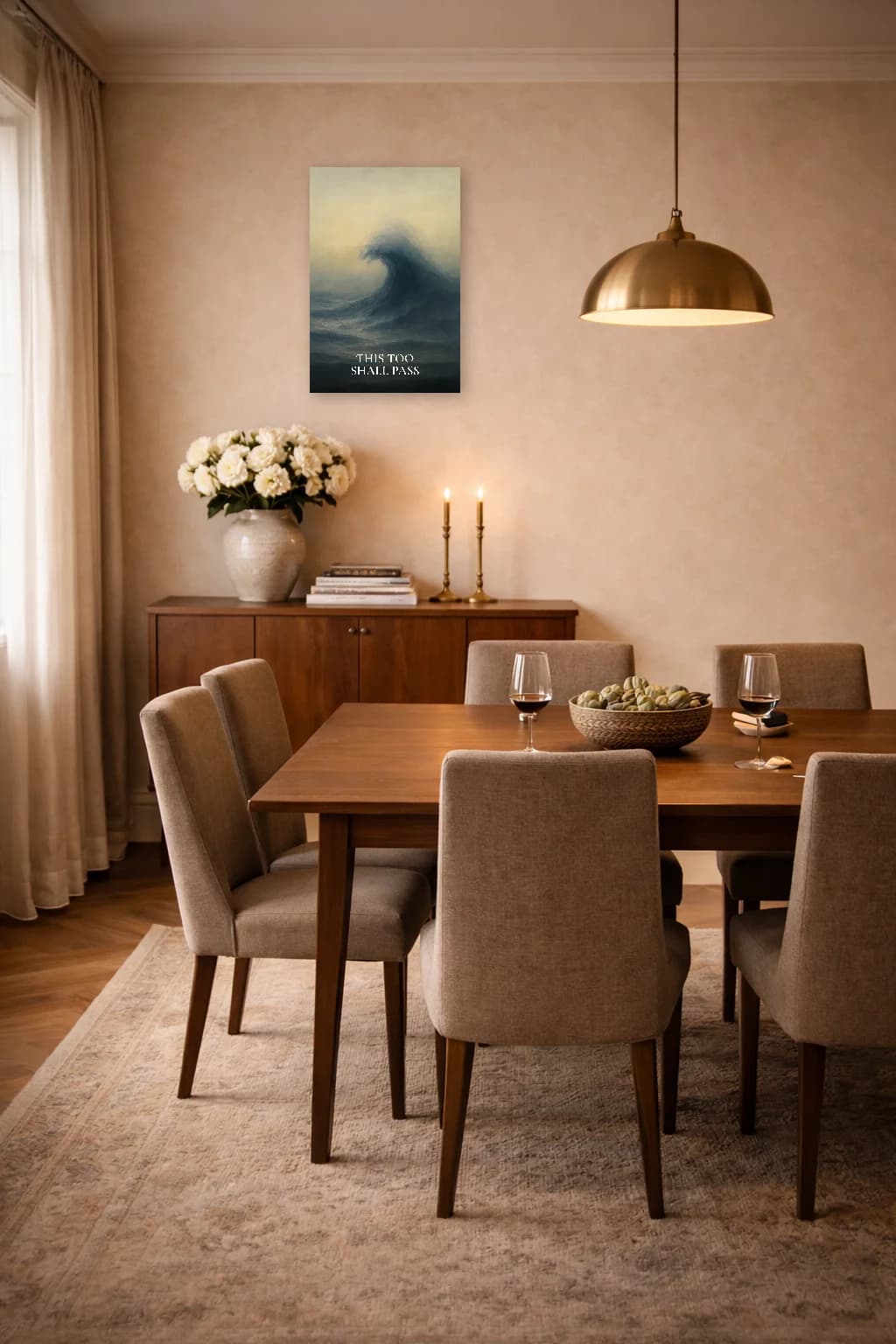 Αυτό Θα Περάσει - Τοίχος Τέχνης Στοϊκής Απραξίας - Room Scene 4