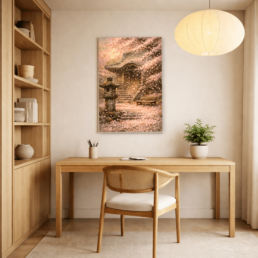Marcus Aurelius Meditations Quote - Dark Elegant - Stoic Wall Art - Room Scene 2
