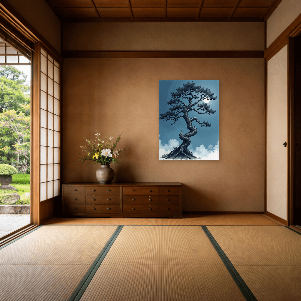 This Too Shall Pass - Stoic Impermanence Wall Art - Room Scene 6