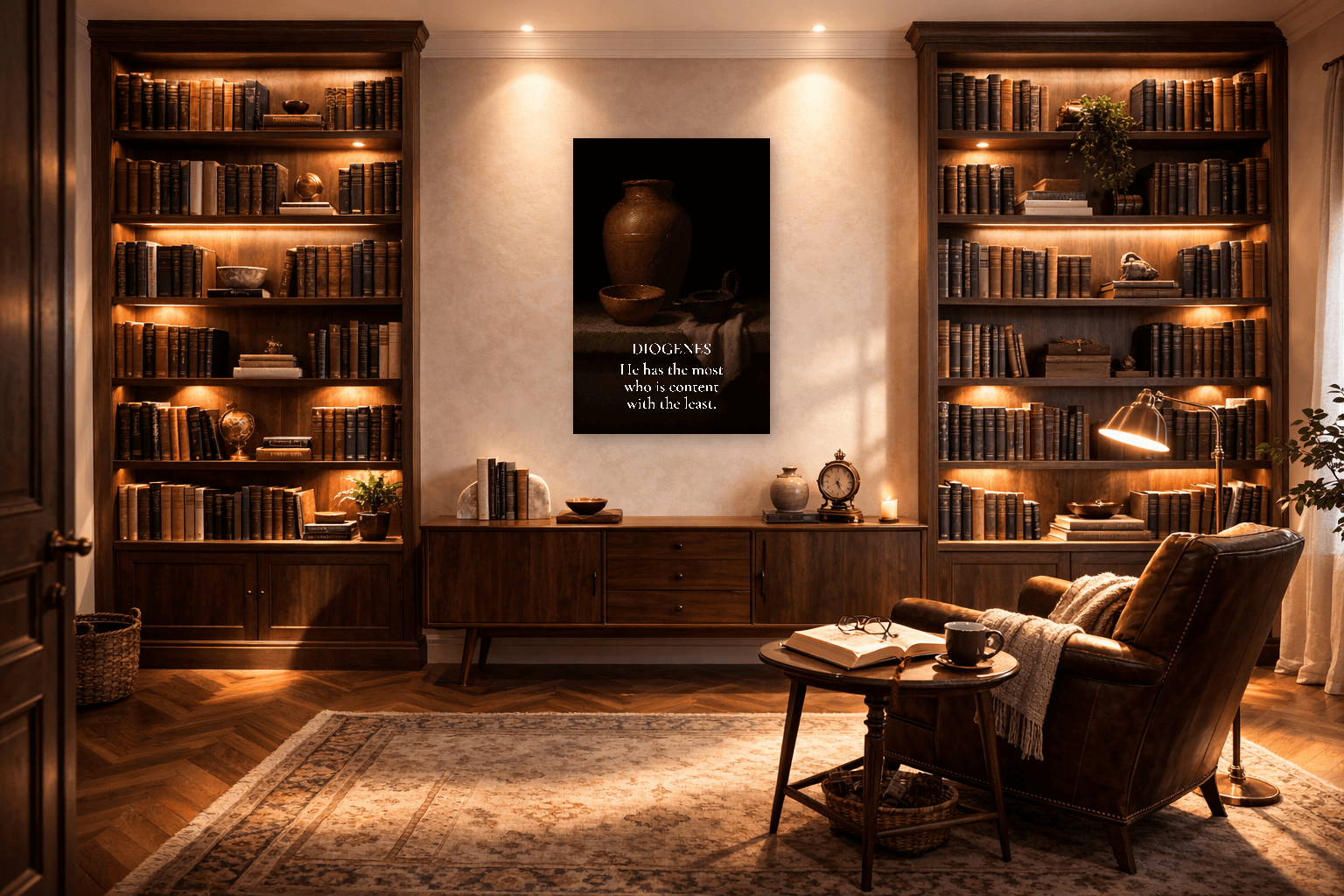 Diógenes, o Cínico - Impressão Filosófica da Simplicidade Radical - Arte de Parede Estoica - view 6