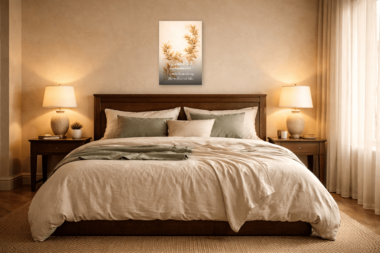 Eudaimonia - Fioritura Umana - Arte Murale Filosofica - view 5