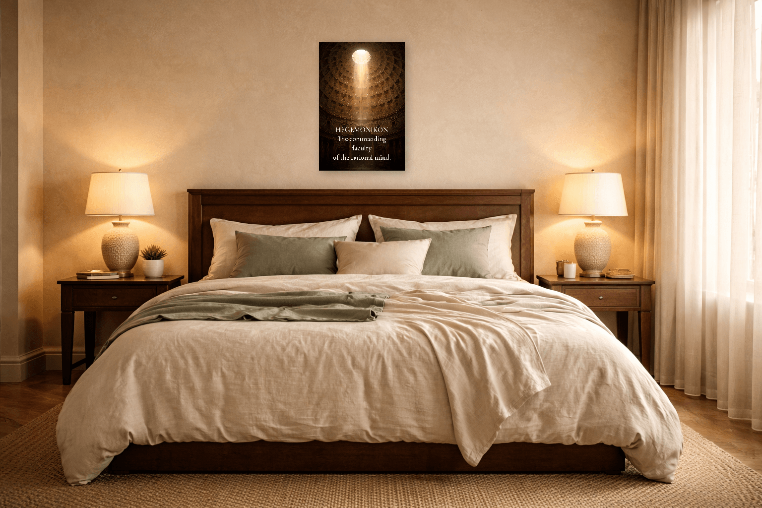 Hegemonikon - A Razão Dominante Arte Estoica - Arte de Parede Estoica - view 5