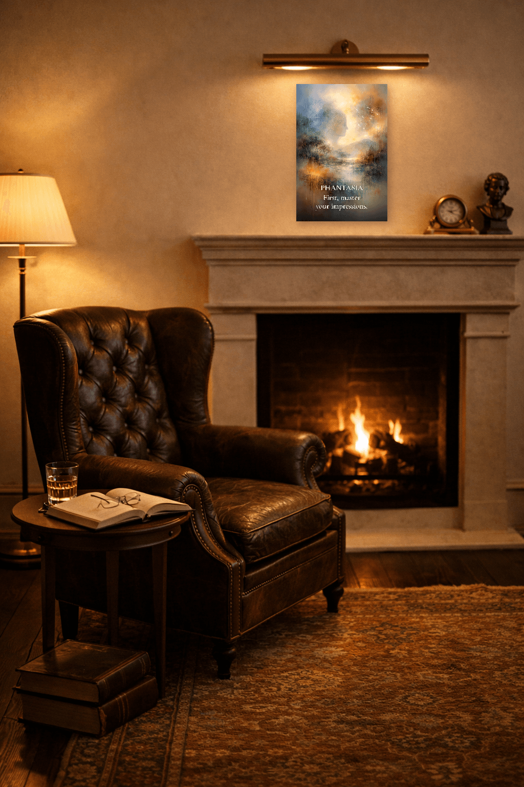 Phantasia - Art de la Théorie Stoïcienne des Impressions - Art Murale Stoïcien - view 4