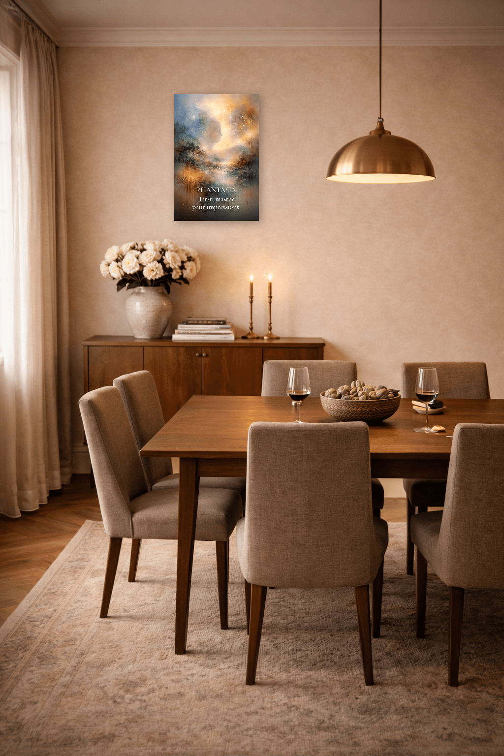 Phantasia - Art de la Théorie Stoïcienne des Impressions - Art Murale Stoïcien - view 7