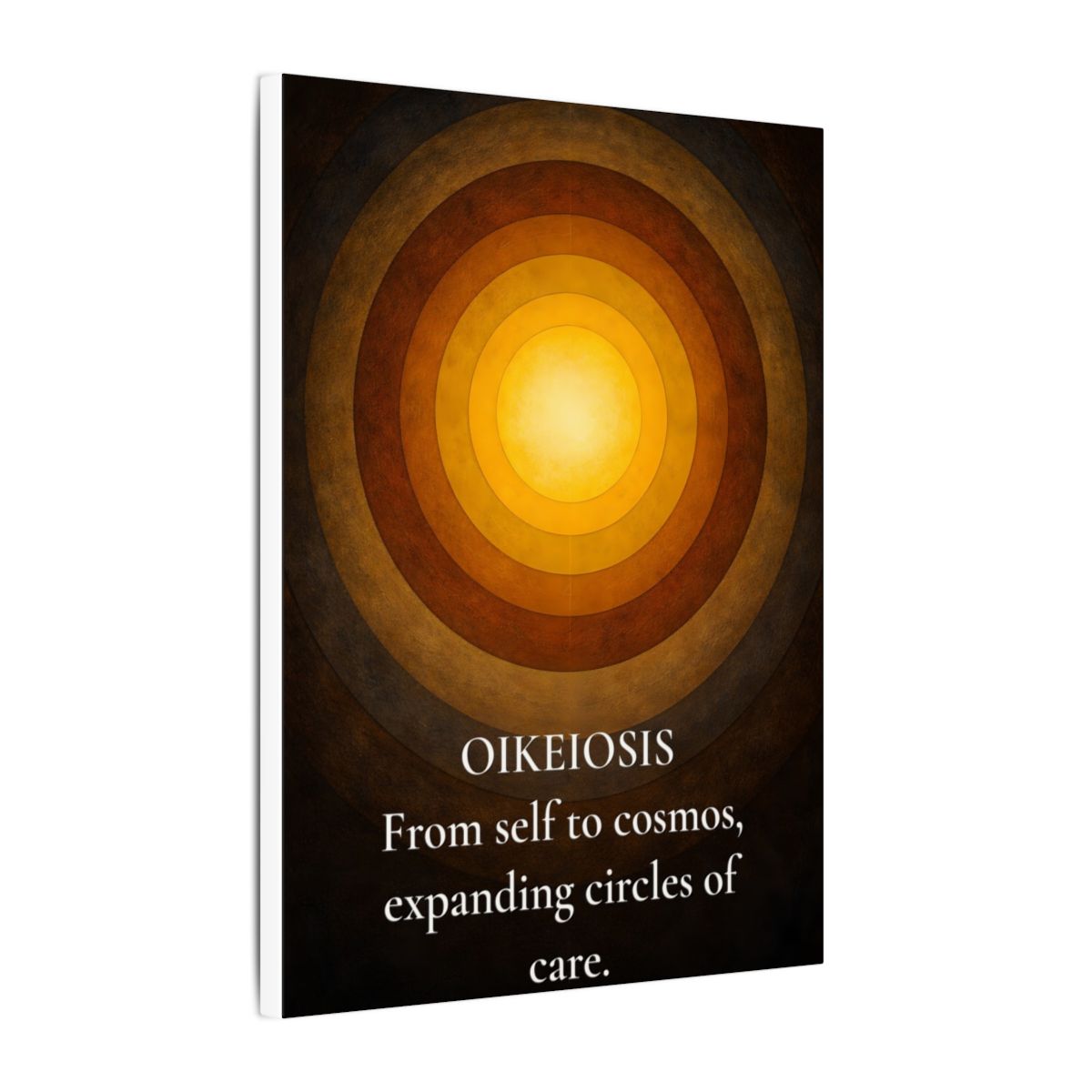 Oikeiosis - Self-Ownership Stoic Philosophy Art - Stoic Wall Art | GAVORI